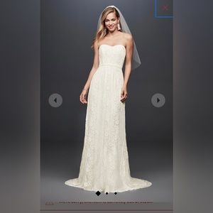 NWT Ivory lace wedding dress size 6